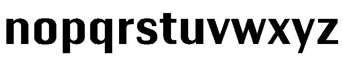 Kapitol SemiBold 929a2cde Font LOWERCASE