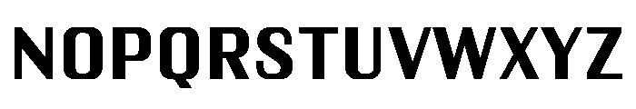 Kapitol SemiBold Instance Font UPPERCASE