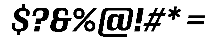 Kapitol SemiBoldItalic 4cccba3a Font OTHER CHARS