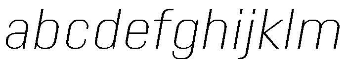 Kapitol ThinItalic FONT