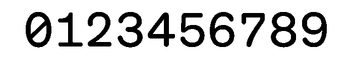 KarlMonoST Regular Font OTHER CHARS
