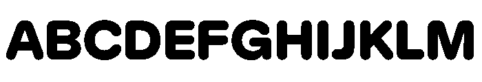 KarlST Black Font UPPERCASE
