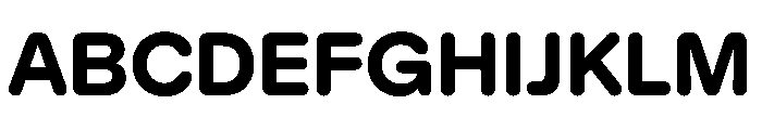 KarlST Bold Font UPPERCASE