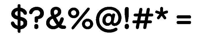 KarlST Medium Font OTHER CHARS