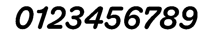 KarlST MediumItalic Font OTHER CHARS