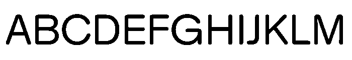 KarlST Regular Font UPPERCASE