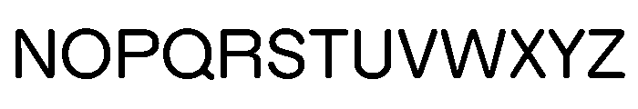 KarlST Regular Font UPPERCASE