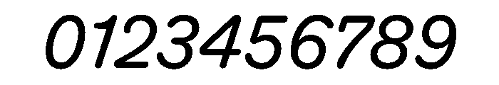 KarlST RegularItalic Font OTHER CHARS