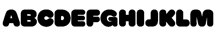 KarlST UltraBlack Font UPPERCASE