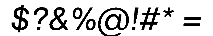 KarlsbaderGrotesk 400Italic Font OTHER CHARS