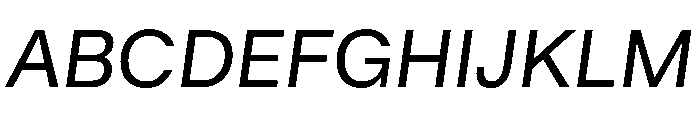 KarlsbaderGrotesk 400Italic Font UPPERCASE