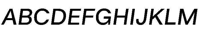 KarlsbaderGrotesk 500Italic Font UPPERCASE