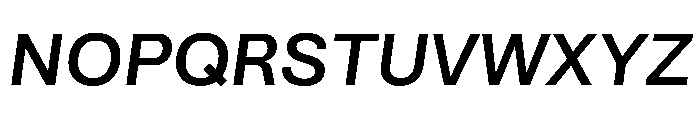 KarlsbaderGrotesk 600Italic Font UPPERCASE
