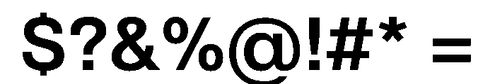 KarlsbaderGrotesk 700 Font OTHER CHARS