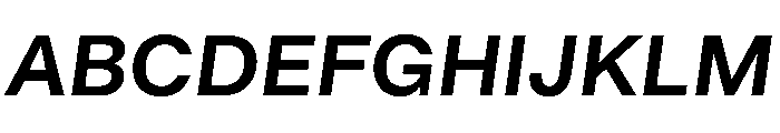 KarlsbaderGrotesk 700Italic Font UPPERCASE