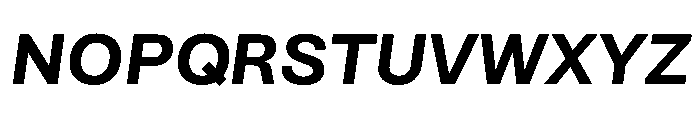 KarlsbaderGrotesk 800Italic Font UPPERCASE