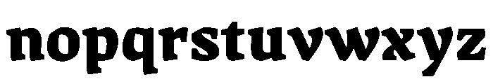 KarmaDLv1AAA Bold Font LOWERCASE