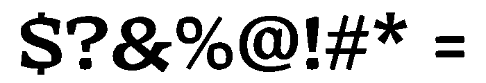 KarmaDLv1AAA Medium Font OTHER CHARS