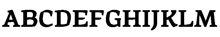 KarmaDLv1AAA Medium Font UPPERCASE