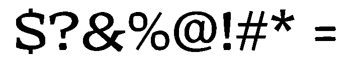 KarmaDLv1AAA Regular Font OTHER CHARS