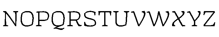 KarmaDLv1AAA UltraLight Font UPPERCASE