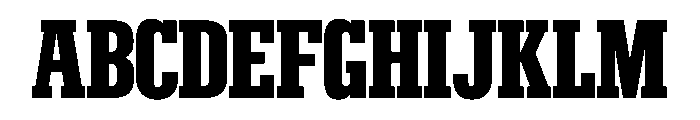 Karnak CondensedBlack Font UPPERCASE