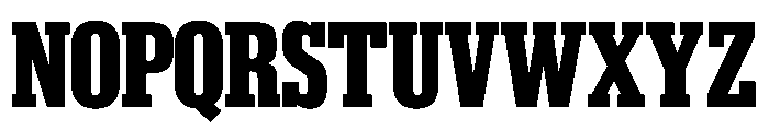 Karnak CondensedBlack Font UPPERCASE