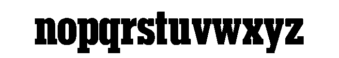 Karnak CondensedBlack Font LOWERCASE