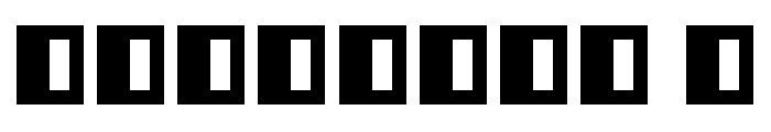 Kazemat Regular Font OTHER CHARS