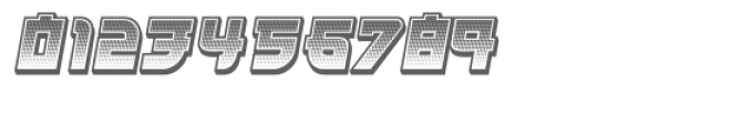 Kamikaze 3D Gradient Italic Font OTHER CHARS