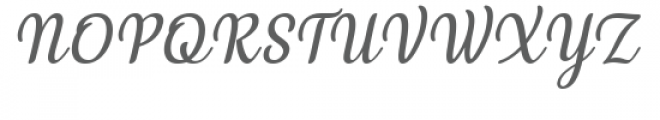 Karima Regular Italic Font UPPERCASE