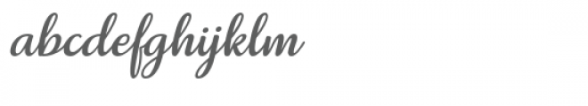 Karima Regular Italic Font LOWERCASE