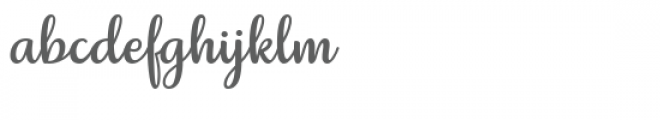 Karima Regular Font LOWERCASE