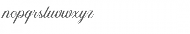 Kaylar Script Font LOWERCASE