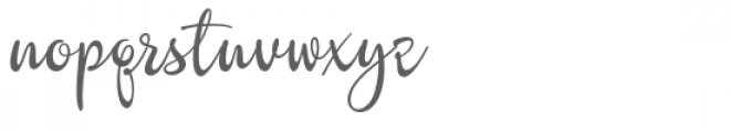 Kayleight Font LOWERCASE