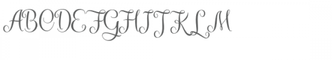 kaiyila script Font UPPERCASE