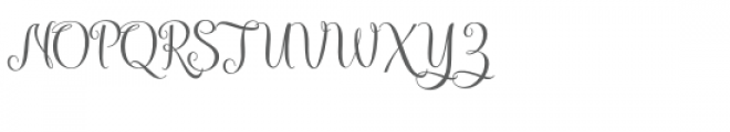 kaiyila script Font UPPERCASE
