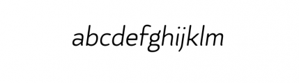 Kahlo Rounded Essential Bold Italic Font LOWERCASE