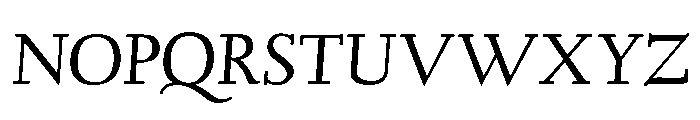 Kaatskill Regular Italic Font UPPERCASE