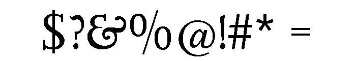 Kaatskill Regular Font OTHER CHARS