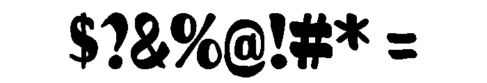 Kake Regular Font OTHER CHARS