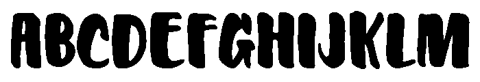 Kake Regular Font UPPERCASE
