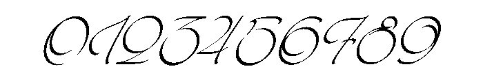 Kaligrafia Galana Swashes Font OTHER CHARS