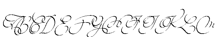 Kaligrafia Galana Swashes Font UPPERCASE