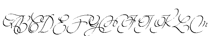 Kaligrafia Galana Uno Font UPPERCASE