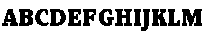 Kandal Black Font UPPERCASE