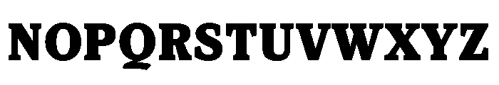 Kandal Black Font UPPERCASE