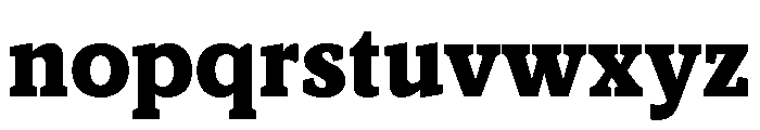 Kandal Black Font LOWERCASE