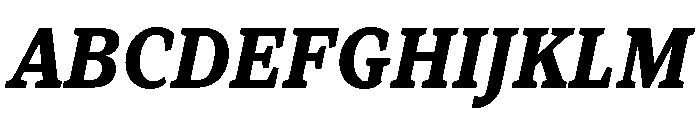 Kandal Bold Italic Font UPPERCASE