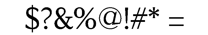 Kandal Book Font OTHER CHARS